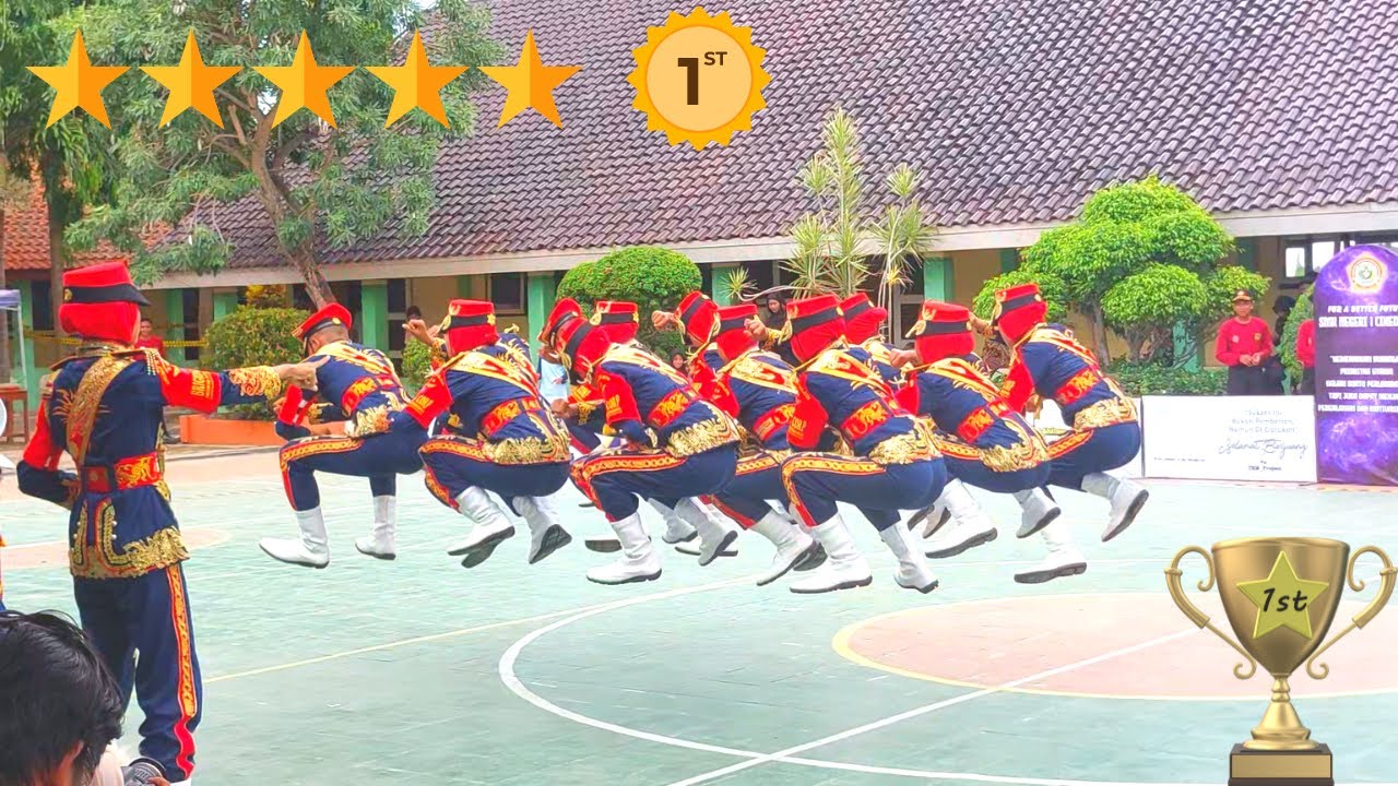 Yang ditunggu tunggu akhirnya muncul - Sang juara umum no urut 20 - SMPN 2 Cipunagara