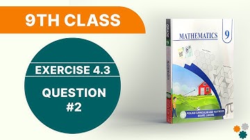 Exercises 4.3  |  Question 2   |  9th class Maths New book 2025  |  HCF by Division Method.