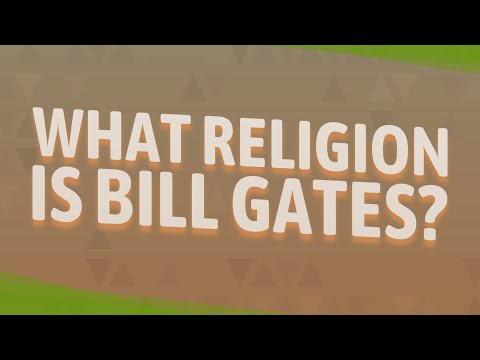 ما هي ديانة بيل جيتس