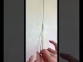 【ミサンガ】６本編みってこんなに簡単なの！？A Magically Easy Way to Braid 6 Strands #Shorts