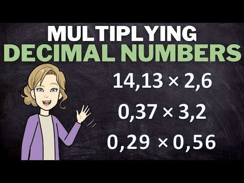 Multiplying Decimal Numbers - YouTube