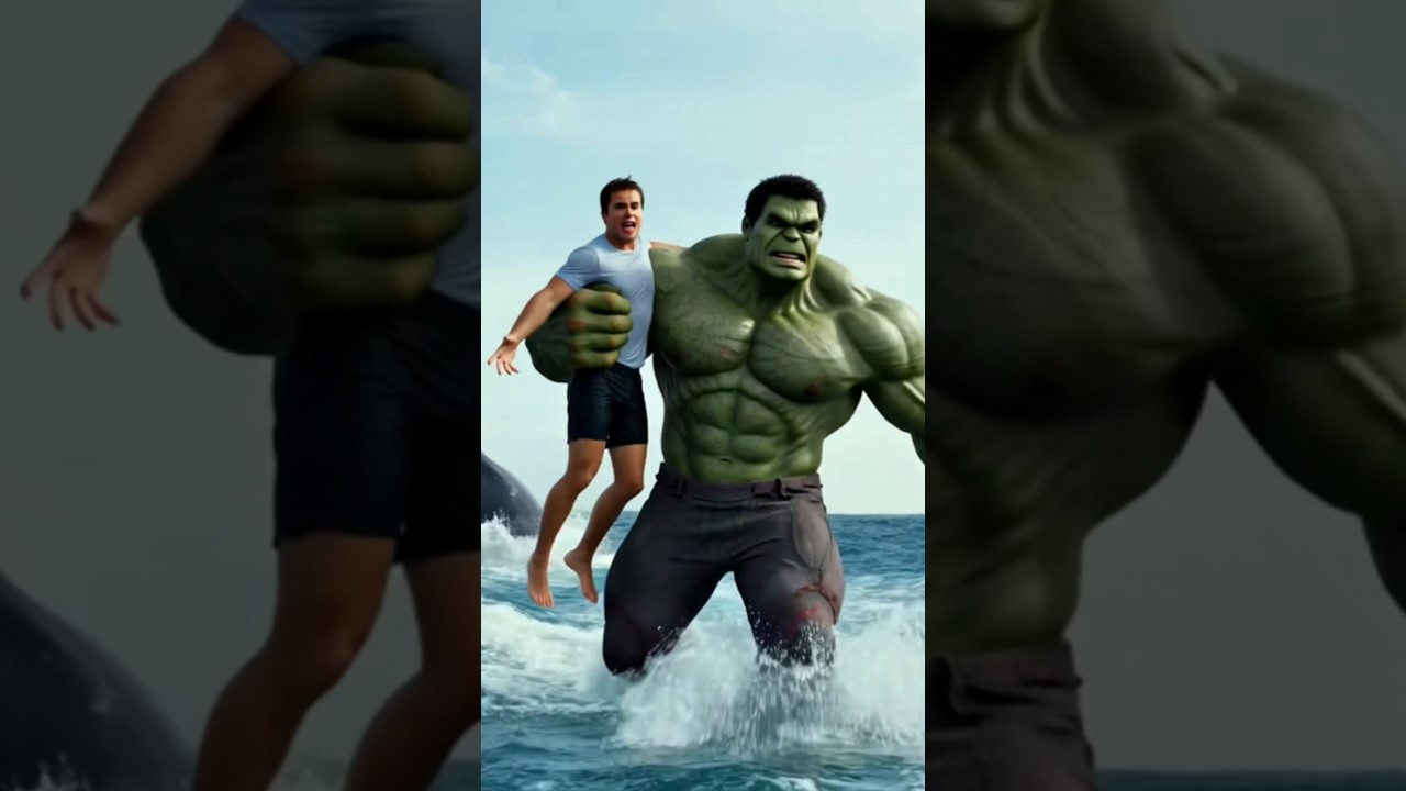 Hulk ne ek admi ki jaan bachayi whale fish se 