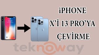 iPhone X Cep telefonu, iPhone 13 Pro yaptık TÜRKİYE'DE İLK I Turn iPhone X into iPhone 13 Pro