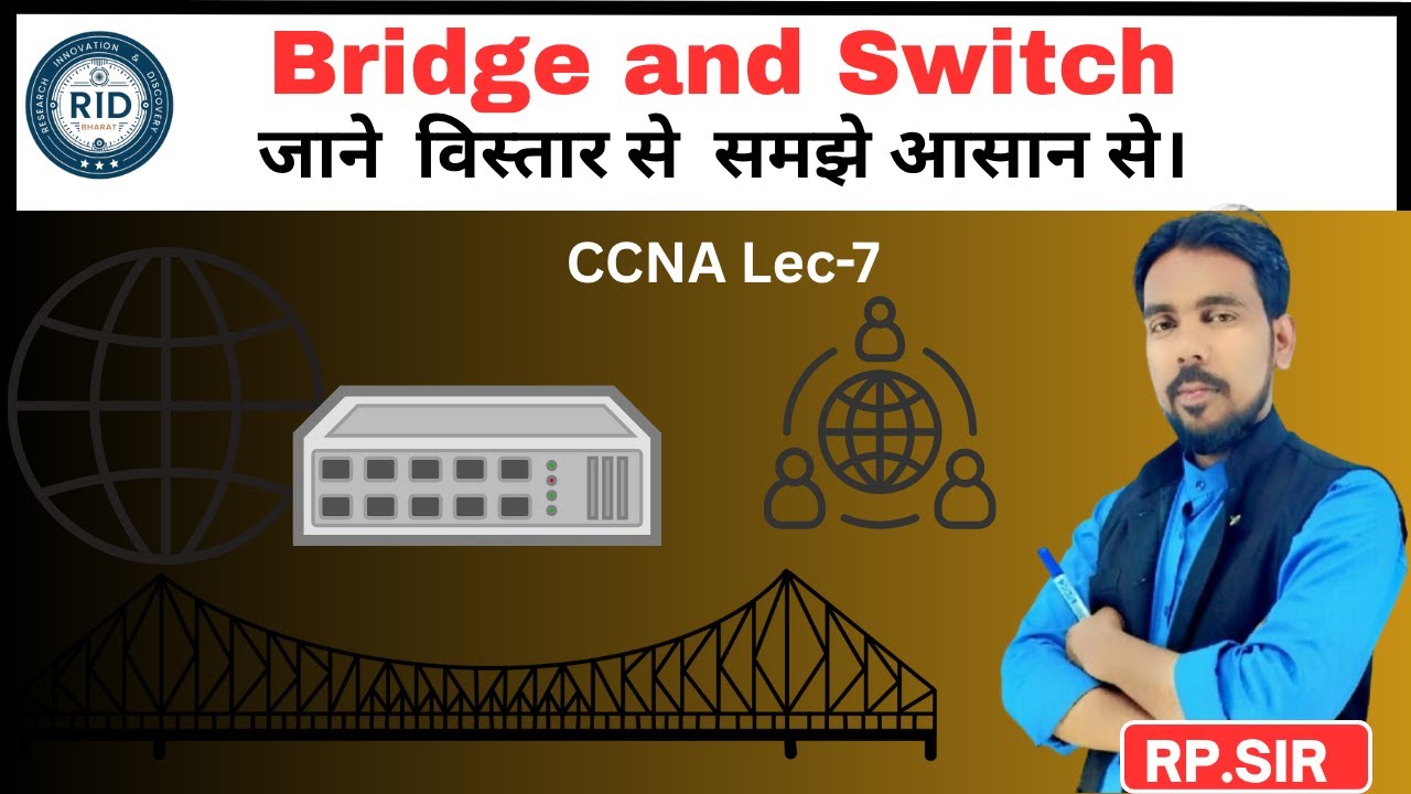 What is Bridge and Switch in Networking? | CCNA Basics Bridge and ...