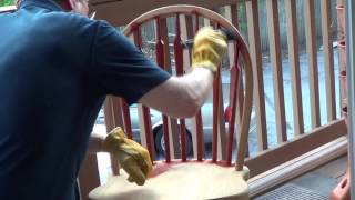 Apply Cabot Gold Stain to Outdoor Furniture - Wood Stain