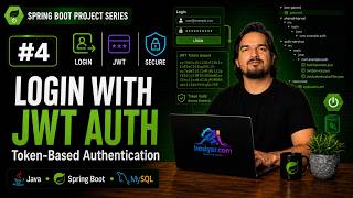 Spring Boot JWT Login: Filter Chain, UserDetailsService & Stateless Auth | LMS Series | Project #04