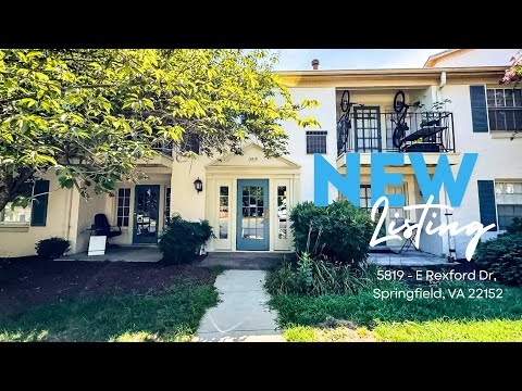 5819 E Rexford Dr, Springfield, VA home video tour