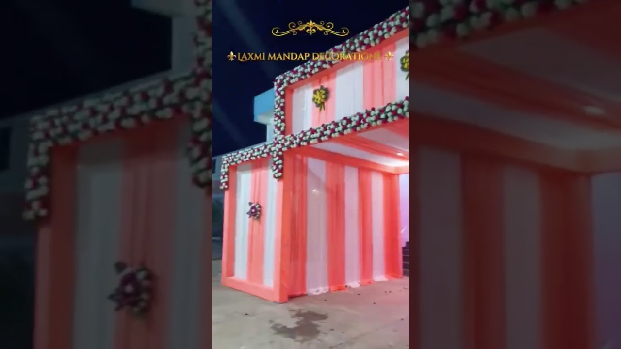 👑ROYAl GUJARATI WEDDING STAGE  set-up 👑  