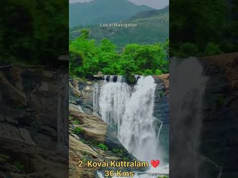 Top Waterfalls in Coimbatore 💥 | Local Navigator | #waterfalls #coimbatore