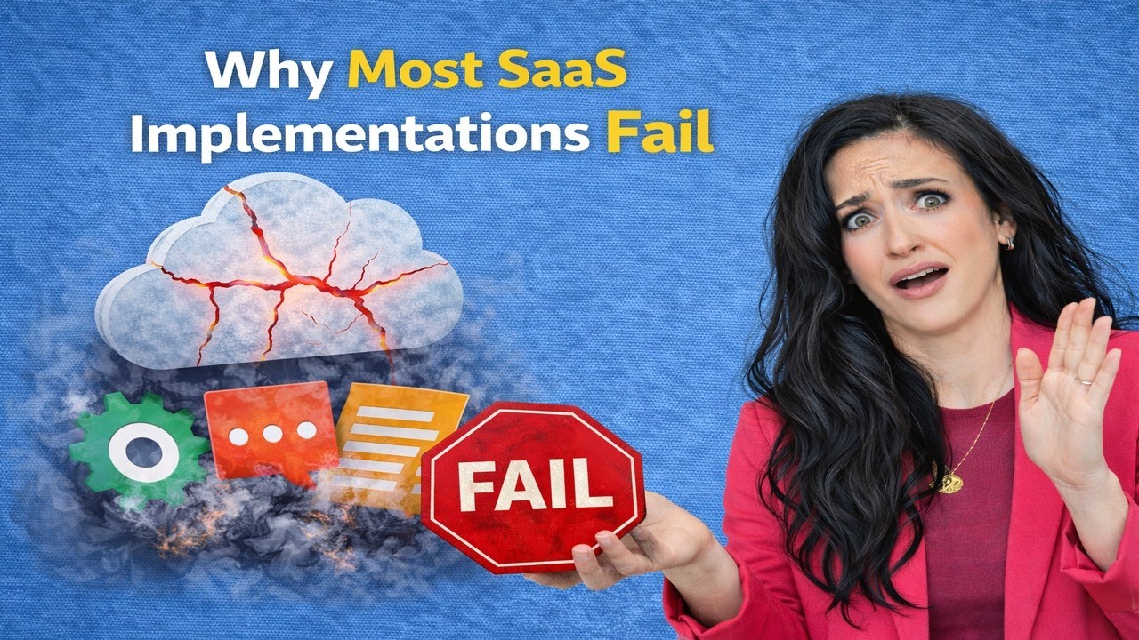 Why Most #saas Implementations Fail - YouTube