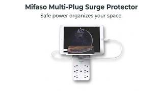 The Ultimate Space-Saving Power Hub: Mifaso 9-in-1 Wall Outlet Extender with Shelf The Ultimate Space-Saving Power Hub: Mifaso 9-in-1 Wall Outlet Extender with Shelf