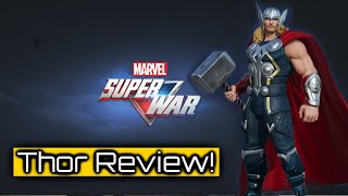 I am so excited for the release of marvel super war! wanted to share
my war thor review with you, where cover thor's strengths and
weaknesse...