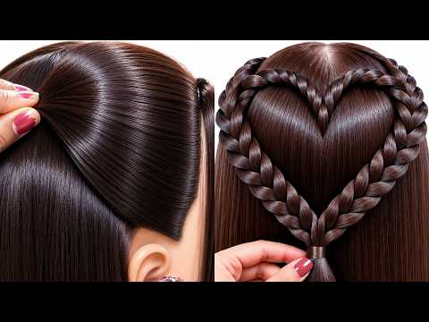 Most Beautiful & Different Hairstyle Tutorial | Easy Hairstyle For Girls | Braid Hairstyle