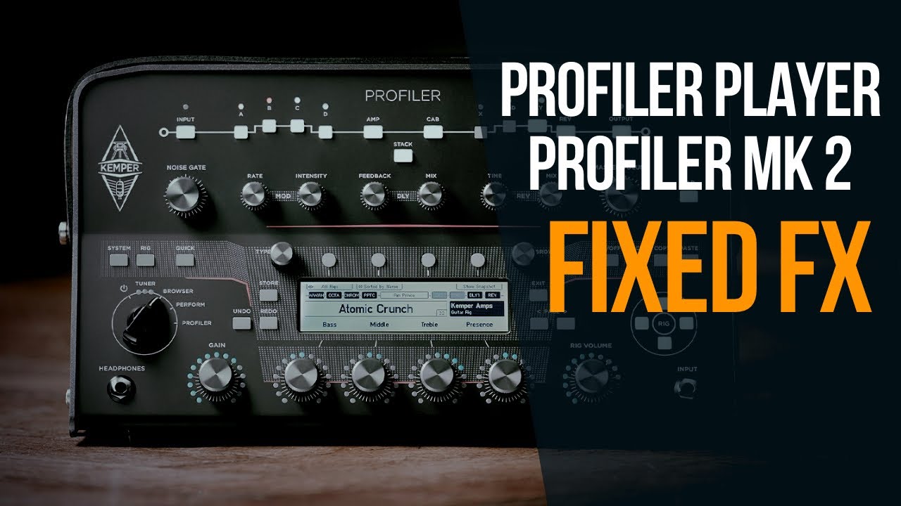 Kemper Profiler Tutorials - Fixed FX (german) - YouTube