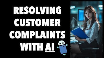 Resolving customer complaints with AI