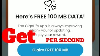 GIGALIFE APP NEW TRICKS GET 100 MB PER SECONDS screenshot 4