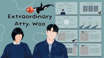 Extraordinary Attorney Woo PowerPoint Template  | Animated Slide | FREE TEMPLATE |