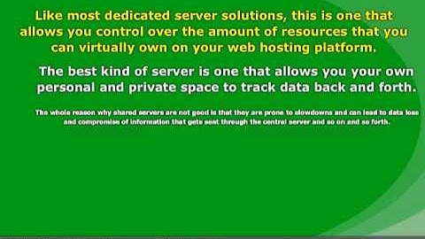 Linux Dedicated Servers