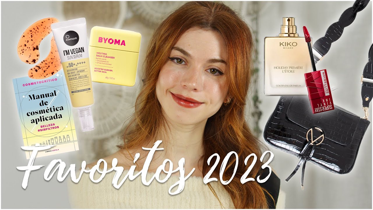 FAVORITOS 2023 | Cuidado facial, maquillaje, capilar, complementos, libros...