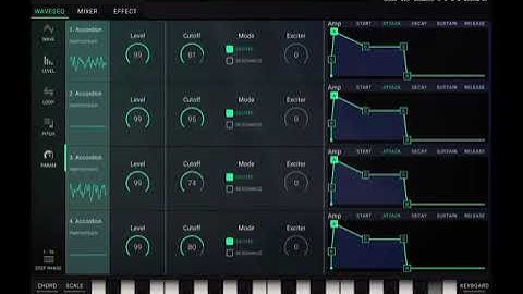 KORG iWAVESTATION Accordion 1