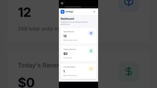 Inventory management App we built for an electronic shop
