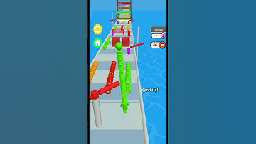 Neck stack run 3d new gameplay video #shorts