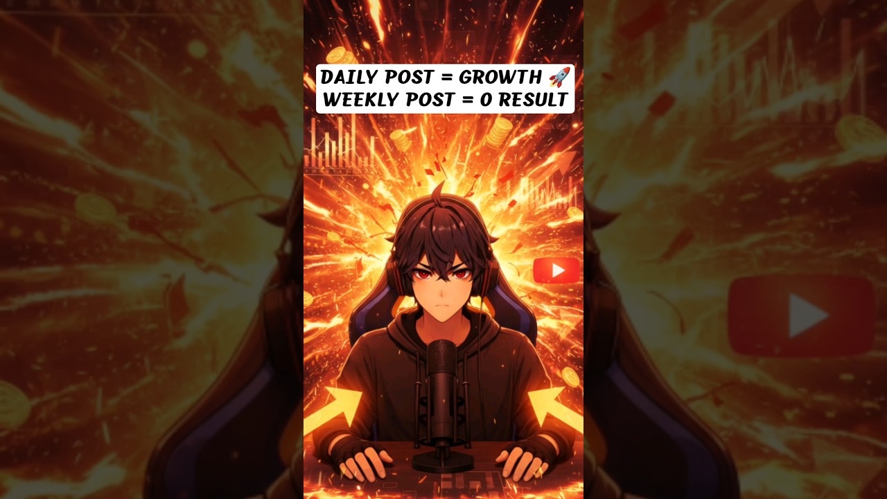 🔥 Algorithm Hack नहीं, Daily Post से Grow करो! 😱 