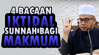 Prof Dato Dr MAZA - 4 Bacaan Sunnah Bagi Makmum Ketika Iktidal Dalam Solat