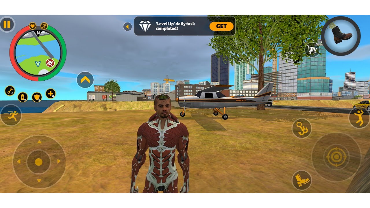 Rope Hero 3 UPDATE | NAXEEX - New Airport Location - Android Gameplay