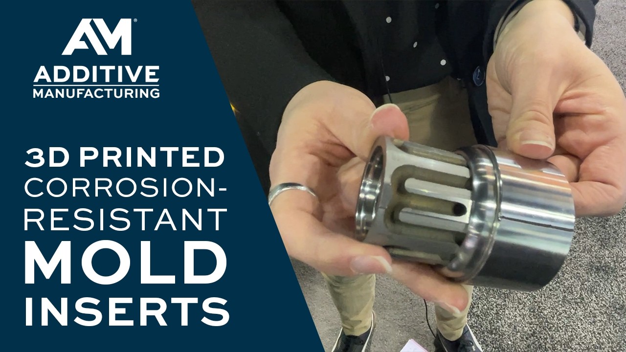 Corrosion-Resistant 3D Printed Mold Inserts | PTXPO 2025