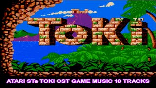 Atari STe  TOKI OST GAME MUSIC - 10 TRACKS -  Love them Chip Tunes...