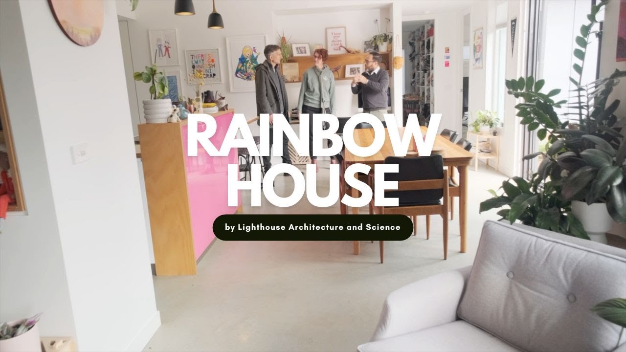 Rainbow House in Canberra Australia by Lighthouse Architecture and Science