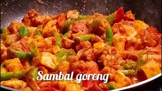 TAHU TEMPE SAMBEL KECAP CABAI HIJAU