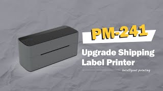Introduction Phomemo Pm-241 Upgrade Shipping Label Printer