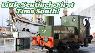 Steam Sentinels First Time South! Anne Visits Steam On The Square At The Historical Dockyard!