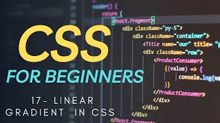 Linear Gradient In CSS (Urdu/Hindi) | Class 17