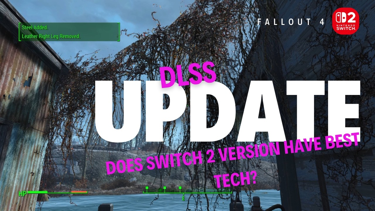 Incredible - Fallout 4 on Switch 2 - DLSS Update ( PC doesn't have DLSS)