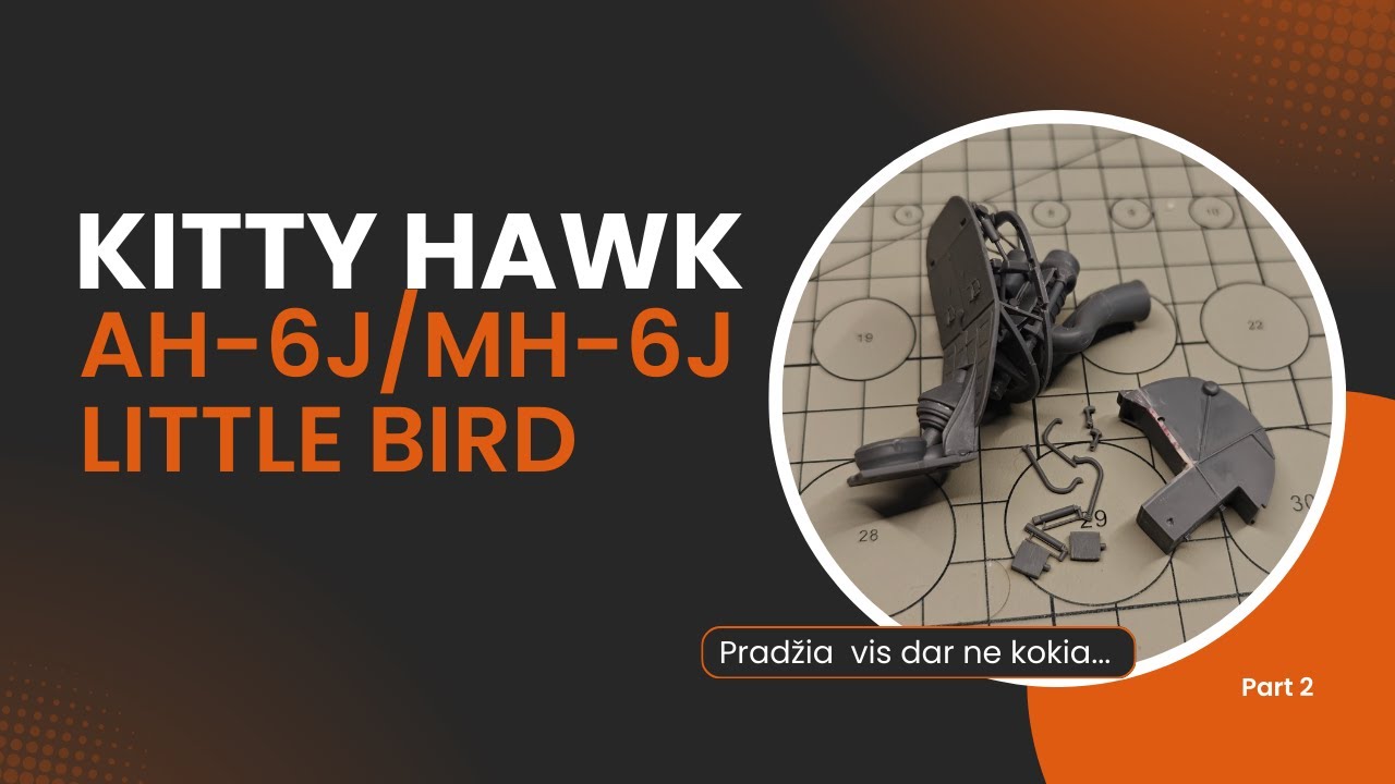 Kitty Hawk - Hughes 500 AH-6J/MH-6J Little Bird Nightstalkers, 1/35, 50003 part 2