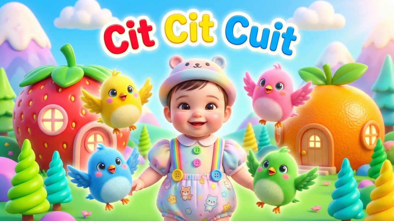 CIT CIT CUIT BURUNG BERNYANYI - Lagu Anak Balita Indonesia - Lagu Anak Populer | Byobyo Kids