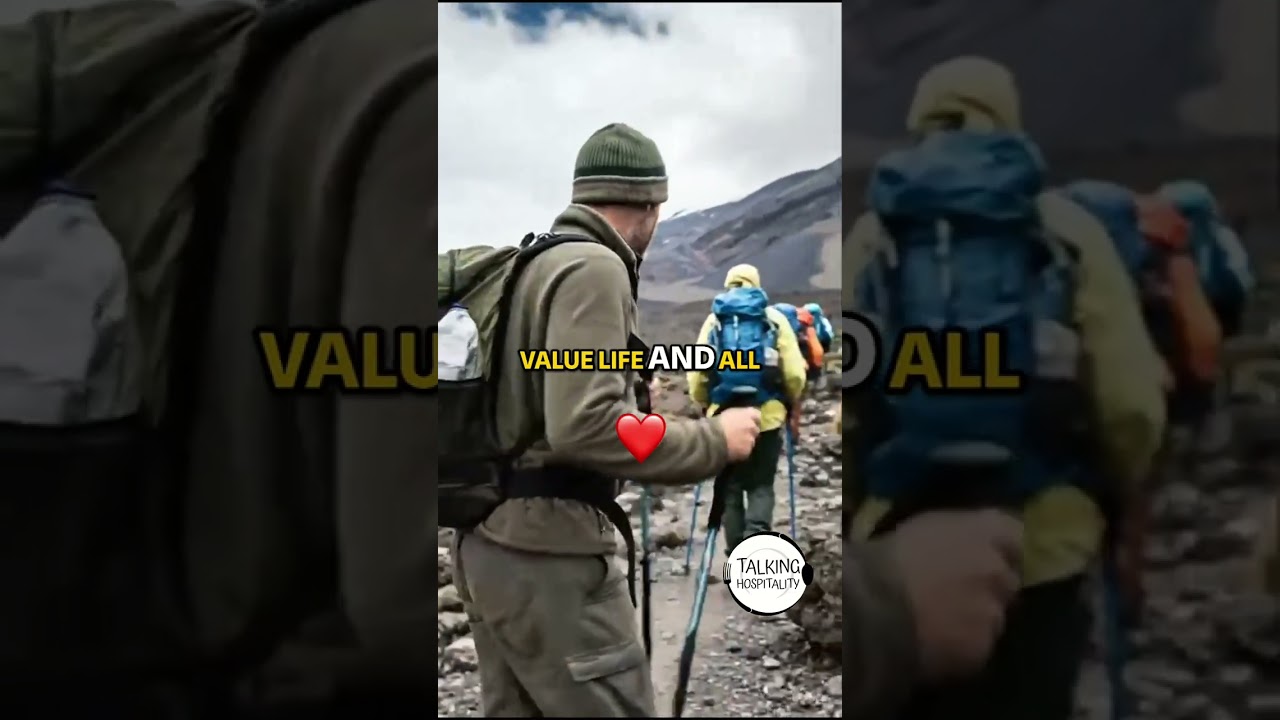 How does climbing a mountain change your view on life?