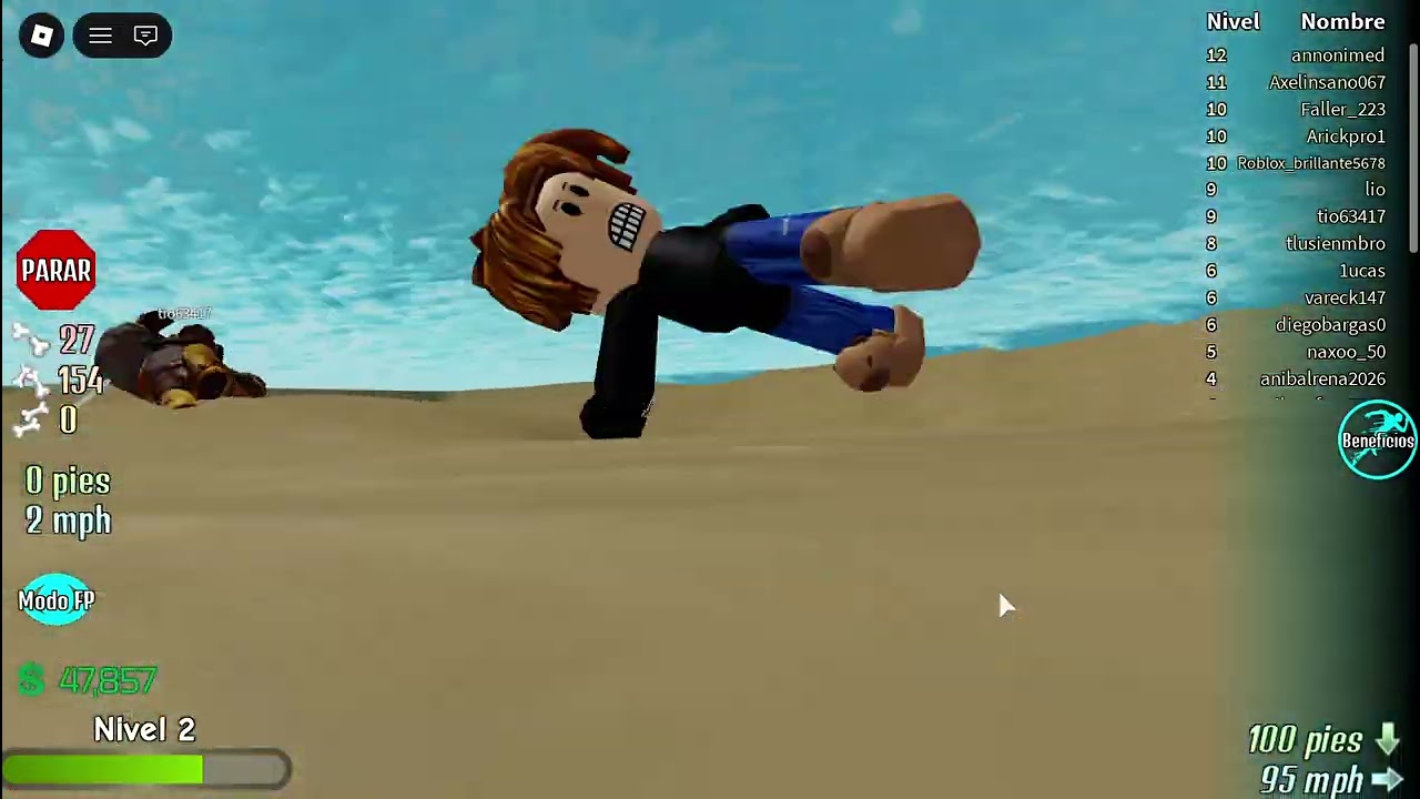 Jugando Broken  bones ''SALE MAL''