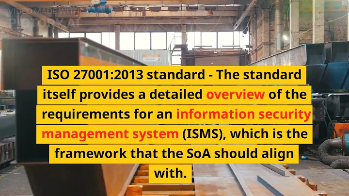 What is a Statement of Applicability SOA