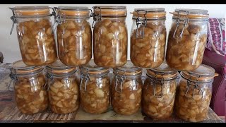 45# Compote de pommes XXL : préparation et stérilisation !