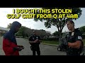 Busted for Stolen Golf Cart - March 10, 2023 - Eustis, Florida