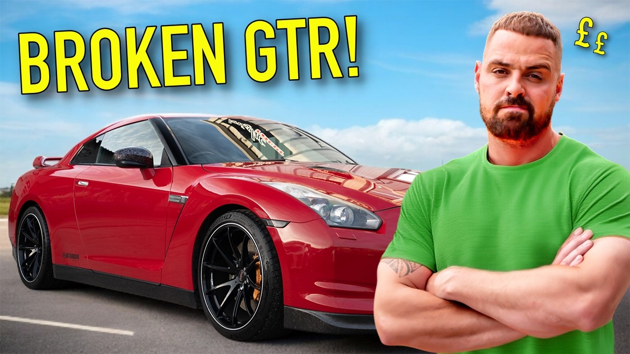 I BOUGHT A CHEAP BROKEN NISSAN GTR FROM A PRIVATE SELLER!