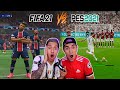 FIFA21 Vs PES2021 ⚽️ PSG vs Liverpool | JUVENTUS vs Manchester United | Gameplay Comparacion