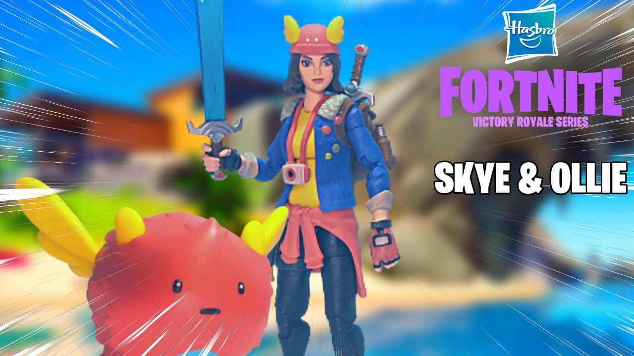 SKYE & OLLIE Fortnite Hasbro Action Figure Pack Review