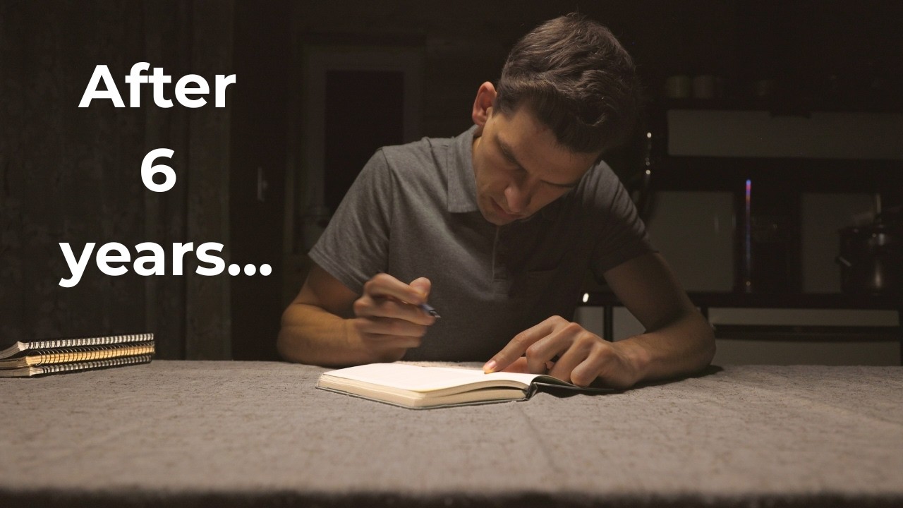 I tried journalling again after 6 years.