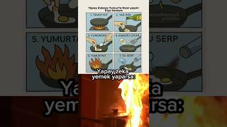 Yapay Zeka Yemek Yapamayacak