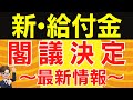 速報【給付金•正式決定】最新情報と今後の流れ/年内支給開始/対象者/R5.11/3時点